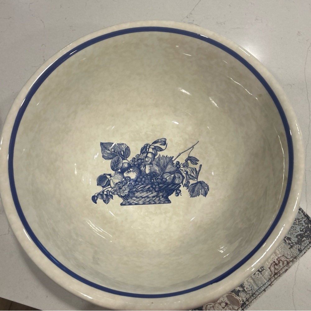 Floral Design Ceramic Bowl